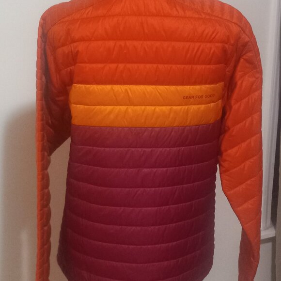 Cotopaxi Jacket Womens Medium Orange Capa Hybrid Insulated Jacket Full Zip - Picture 2 of 5